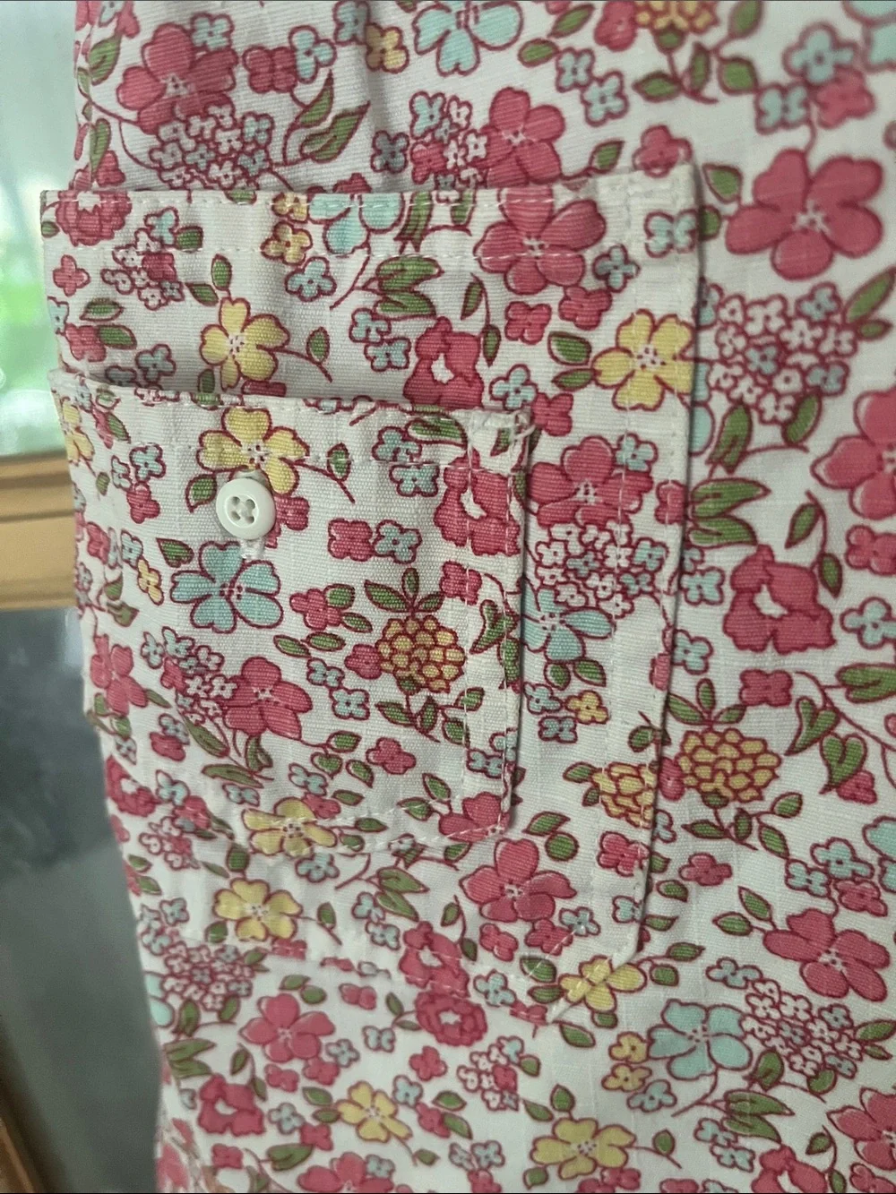 Vintage Floral ditsy Cotton Wrap Sundress 3T with pockets